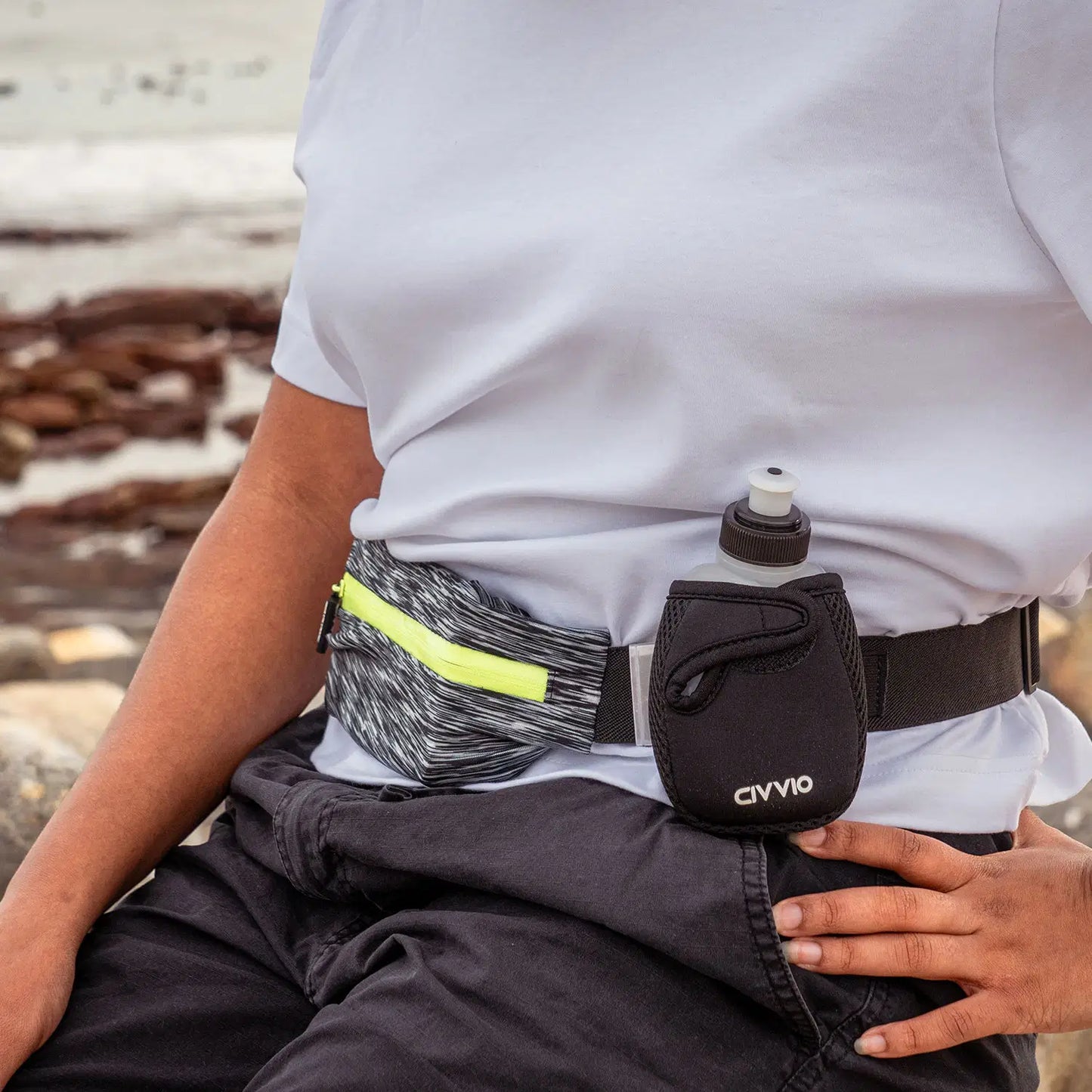 Run-belt Accessory Bottle
