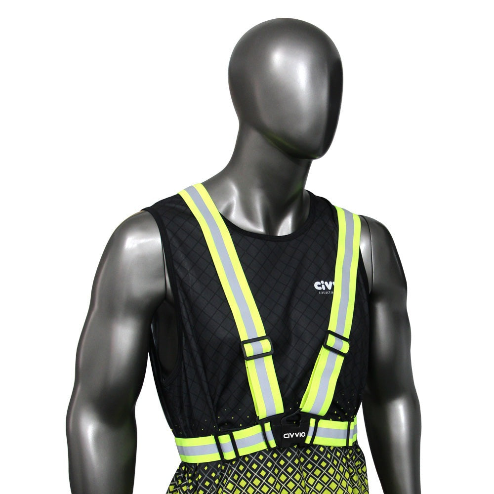 Reflective harness top